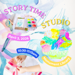 Story Time Studio - April 3 - Monument, CO